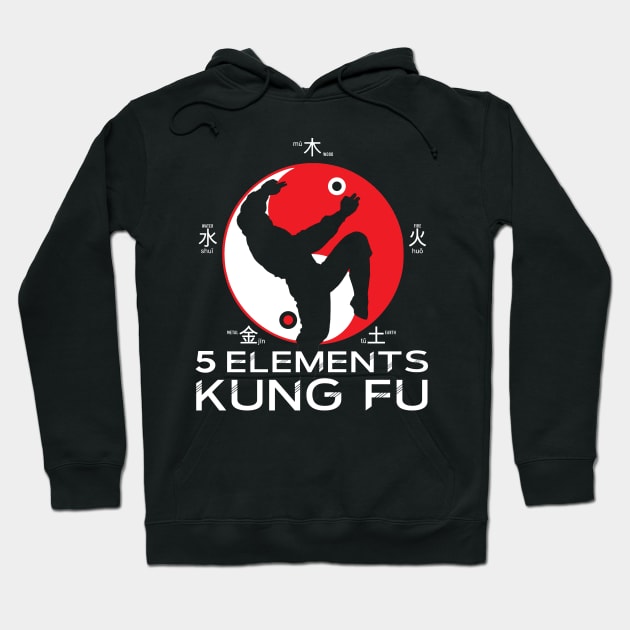 5 Elements Kung Fu Hoodie by TeeGo